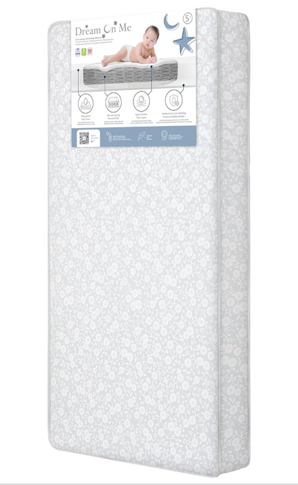Shop Dream On Me 88 Coil Inner Spring Mattress, Daisy Dreams at GoodBuy Gear