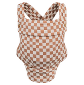 Shop Mabē The Monarch Carrier, Mocha Check at GoodBuy Gear