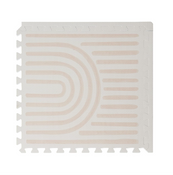 Shop Toddlekind Haven Playmat, 4x6, Linear, Linen at GoodBuy Gear