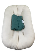 Shop Snuggle Me Organic Sensory Infant Lounger with Cover, Moss, Natural at GoodBuy Gear