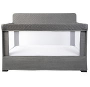 Shop Baby Delight Lunaire Full Size Mesh Crib and Playard, Charcoal Tweed at GoodBuy Gear