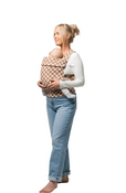 Shop Mabē The Monarch Carrier, Mocha Check at GoodBuy Gear