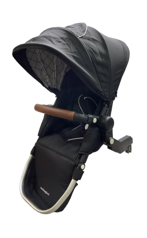 Shop Mockingbird 2nd Seat Kit 2.0, Black, Silver With Penny Leather, Windowpane at GoodBuy Gear