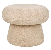 Shop Babyletto Mushroom Pouf, Chai Shearling at GoodBuy Gear