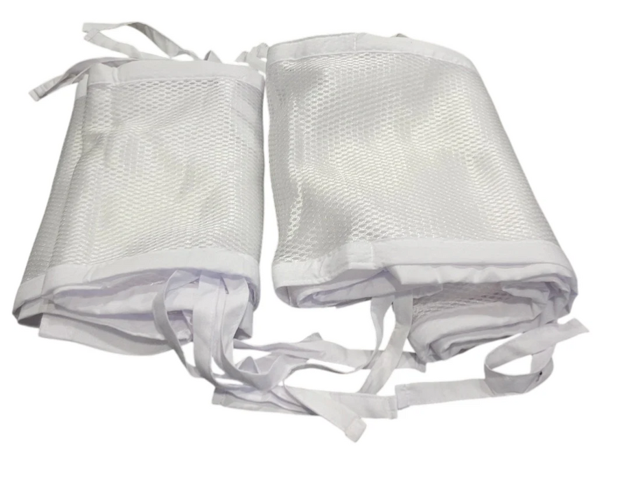 Shop AirFlowBaby Crib Bumper, 9", White at GoodBuy Gear