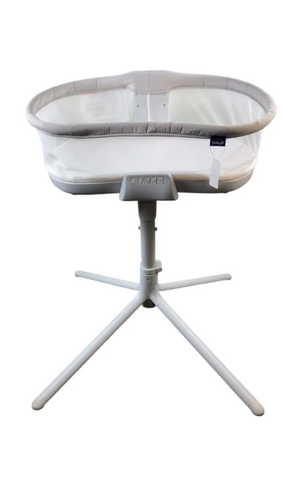Shop Halo Bassinest Soothing Swivel Sleeper 3.0 Bassinet, Grey at GoodBuy Gear