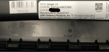 Shop Joie Ginger LX Stroller, 2025, Mocha at GoodBuy Gear