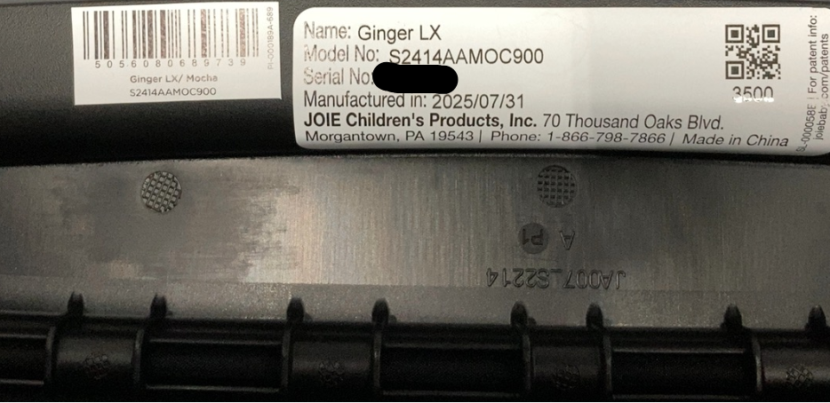 Shop Joie Ginger LX Stroller, 2025, Mocha at GoodBuy Gear