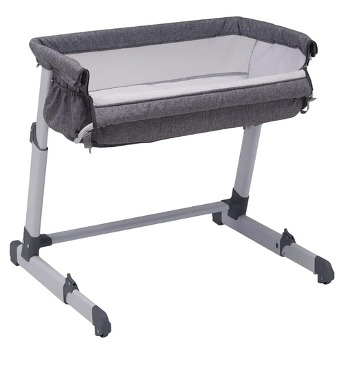 Shop Simmons Kids Dream Bedside Bassinet, Grey at GoodBuy Gear