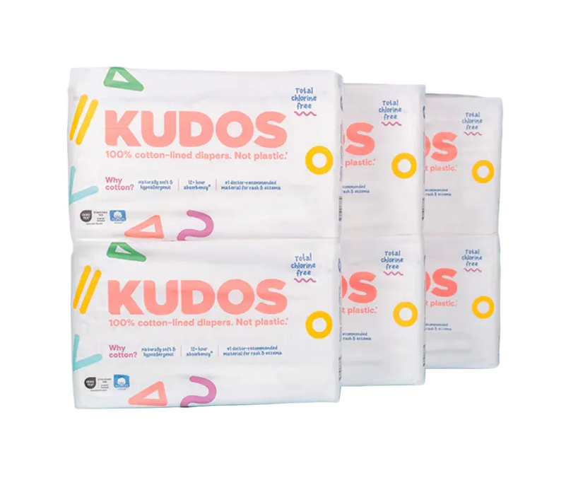 Shop Kudos Diapers, 174, Size 3, White at GoodBuy Gear