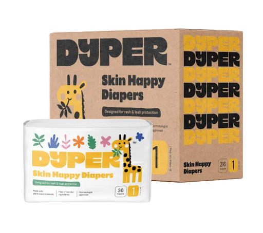 Shop DYPER Skin Happy Diapers, 1- 216 Ct at GoodBuy Gear