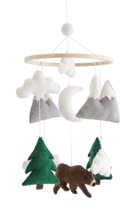 Shop Nivas Woodland Bear Mobile at GoodBuy Gear