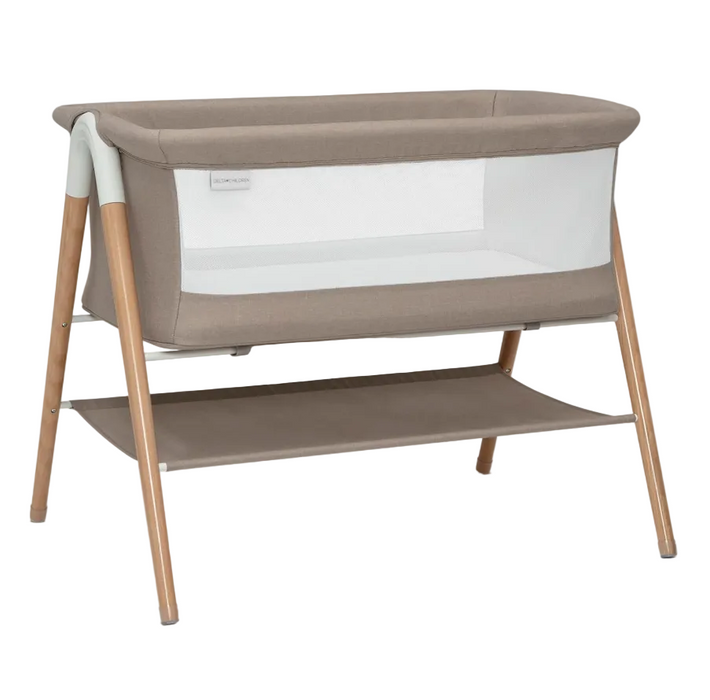 Shop Delta Children Bondi Beechwood by The Bed Bassinet, Tan at GoodBuy Gear