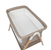 Shop Delta Children Bondi Beechwood by The Bed Bassinet, Tan at GoodBuy Gear