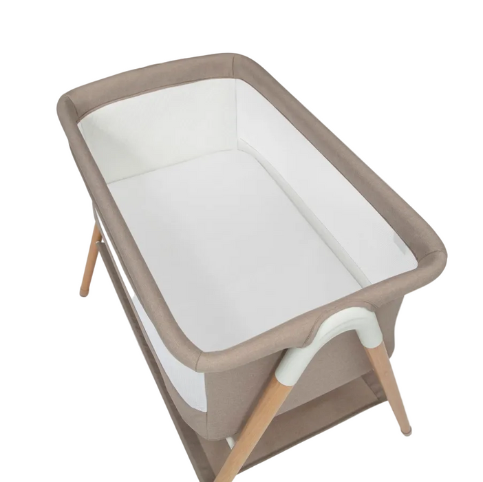 Shop Delta Children Bondi Beechwood by The Bed Bassinet, Tan at GoodBuy Gear