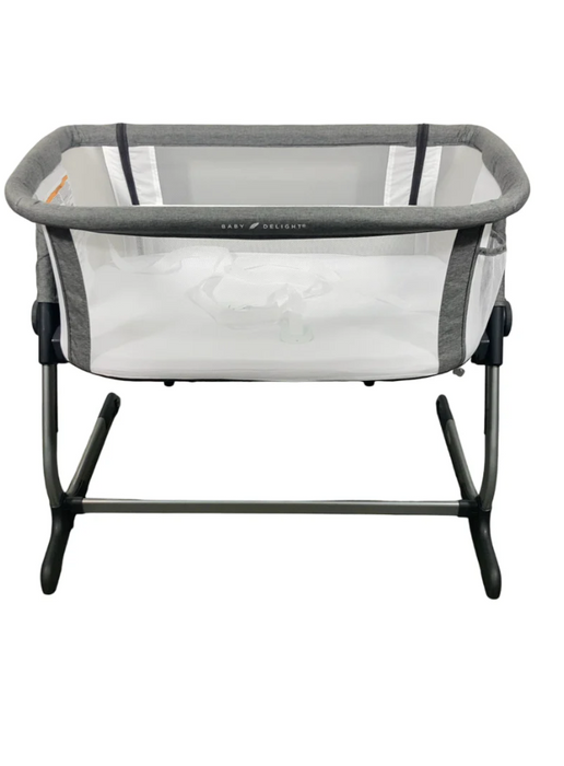 Shop Baby Delight Beside Me Dreamer Bassinet & Bedside Sleeper, Charcoal Tweed at GoodBuy Gear