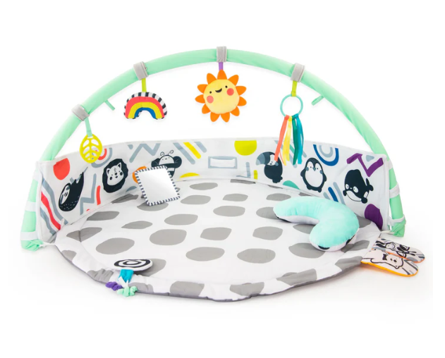 Shop Sassy 3-in-1 Sensory Milestone Play Gym, 0M+ at GoodBuy Gear