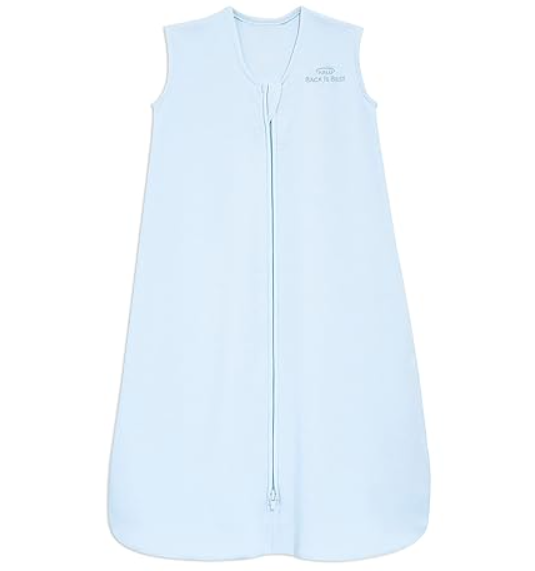 Shop Halo Cotton Sleepsack, Blue, Small at GoodBuy Gear