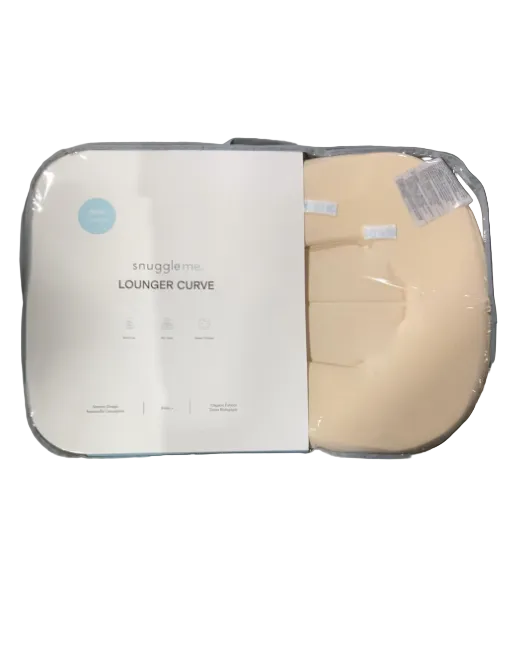 Shop Snuggle Me Organic Lounger Curve, Natural at GoodBuy Gear