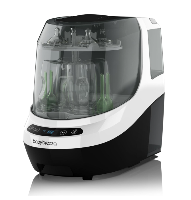 Shop Baby Brezza Bottle Washer Pro, White/Black at GoodBuy Gear