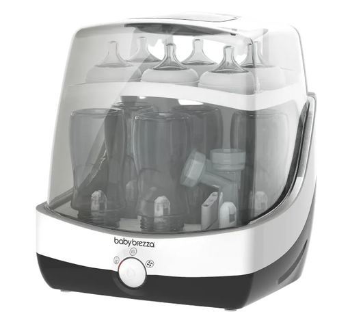 Shop Baby Brezza Superfast Sterilizer Dryer, White on Black at GoodBuy Gear