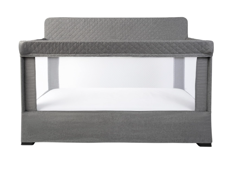 Shop Baby Delight Lunaire Full Size Mesh Crib and Playard, Charcoal Tweed at GoodBuy Gear