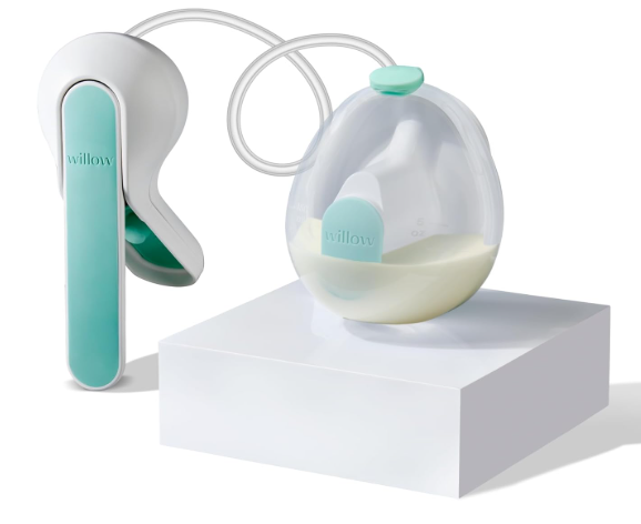 Shop Willow Wave Wearable Manual Breast Pump, 5 oz at GoodBuy Gear