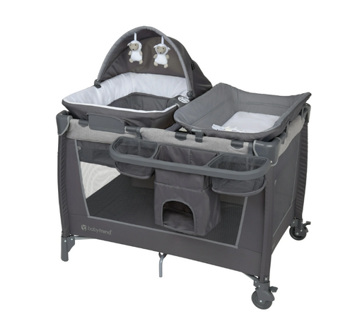 Shop Baby Trend Simply Smart Nursery Center Playard, 2.0, Shale Gray at GoodBuy Gear