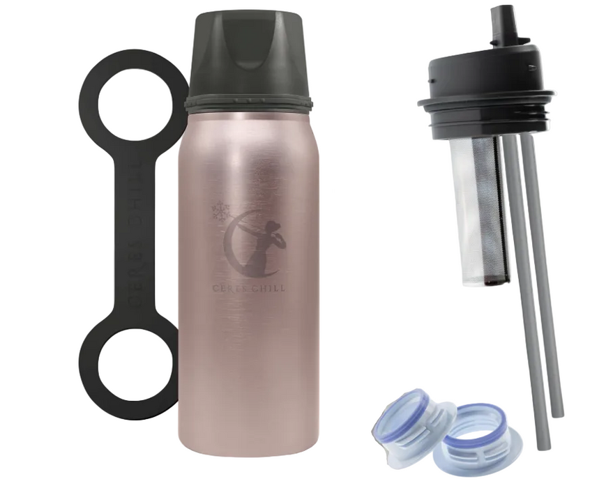 Shop Ceres Chill The Ultimate Gift Bundle, Legacy Chiller, Rose Gold at GoodBuy Gear