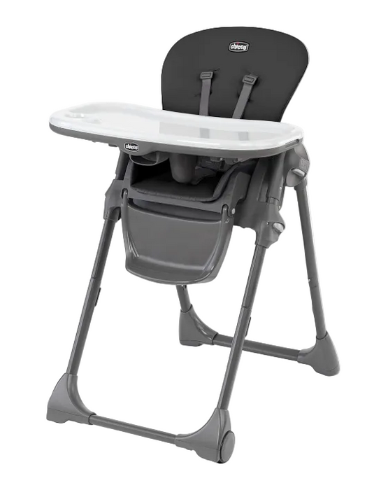 Shop Chicco Polly Highchair, Black at GoodBuy Gear