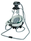 Shop Graco Duet Soothe Swing & Rocker, Sapphire at GoodBuy Gear
