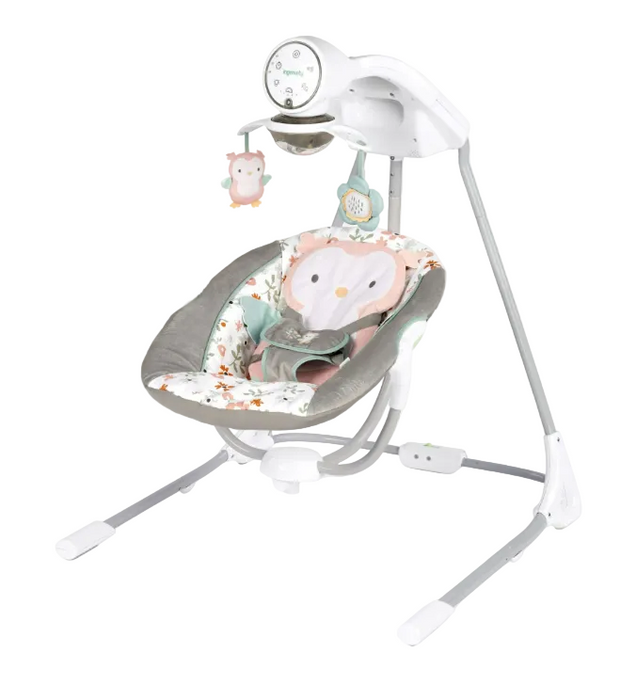 Shop Ingenuity InLighten Soothing Swing, Nally Owl at GoodBuy Gear