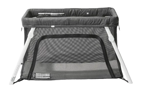 Shop Guava Family Lotus Travel Crib, Grey at GoodBuy Gear