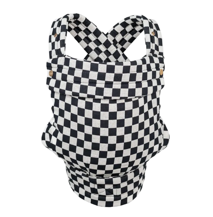 Shop Mabē The Monarch Carrier, Ebony Check at GoodBuy Gear