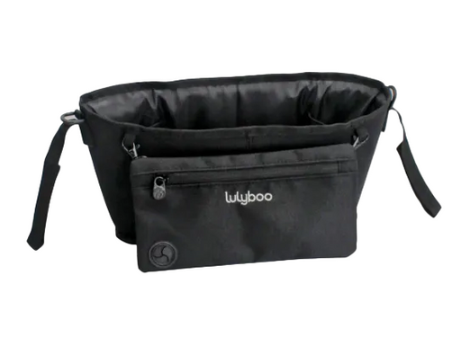 Shop Lulyboo Stroller Organizer with Clip On Removable Wallet, Black at GoodBuy Gear