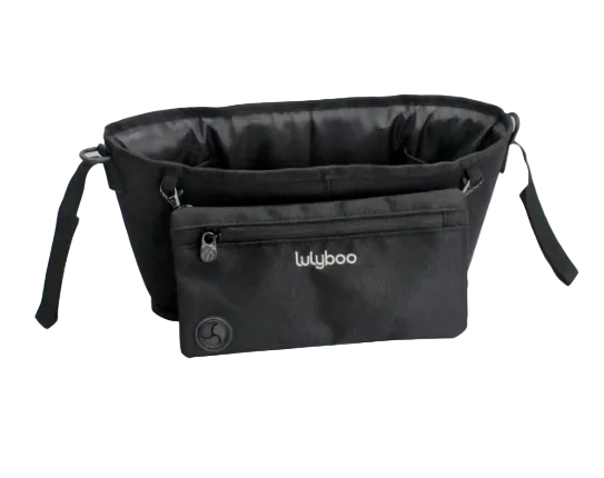 Shop Lulyboo Stroller Organizer with Clip On Removable Wallet, Black at GoodBuy Gear