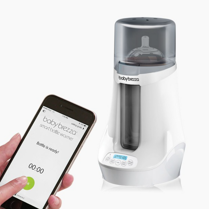 Shop Baby Brezza Safe + Smart Bottle Warmer, White on White at GoodBuy Gear