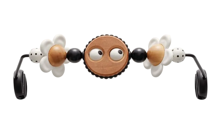 Shop BabyBjorn Toy For Baby Bouncer, Googly Eyes Black & White at GoodBuy Gear
