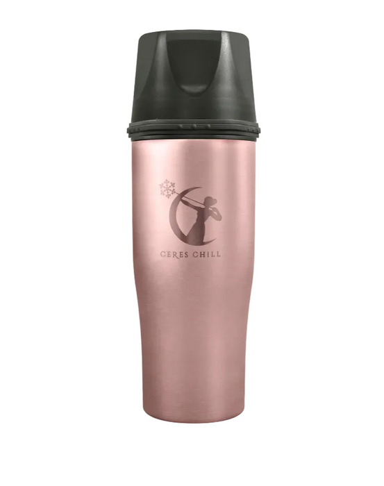 Shop Ceres Chill Demigoddess Mini Chiller, Made You Blush (Rose Gold) at GoodBuy Gear