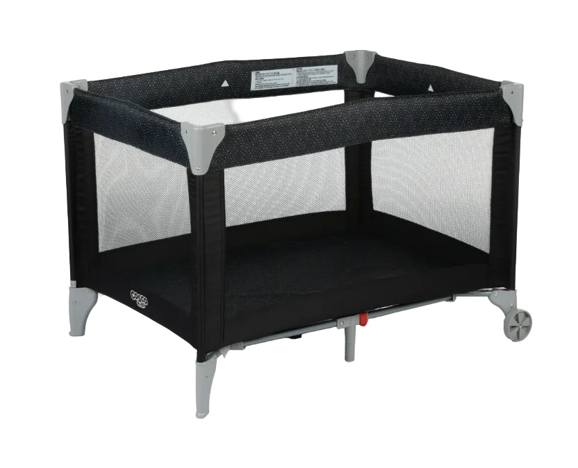 Shop Cosco Kids Funsport Play Yard, Noir Dot at GoodBuy Gear