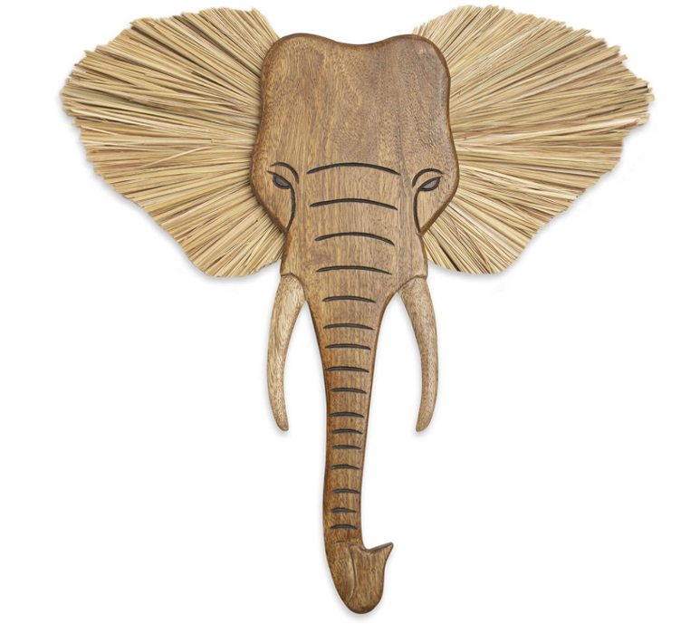 Shop Crane Baby Handcrafted Wood Wall Decor, Elephant at GoodBuy Gear
