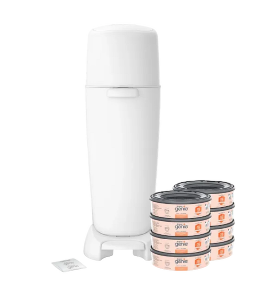 Shop Diaper Genie Complete Diaper Pail Gift Set, White at GoodBuy Gear