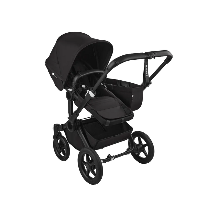 Shop Bugaboo Donkey 5 Mono Stroller, 2025, Black, Midnight Black, Midnight Black at GoodBuy Gear