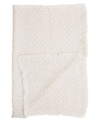 Shop Crane Baby Oatmeal Boho Knit Blanket, 30" x 40" at GoodBuy Gear
