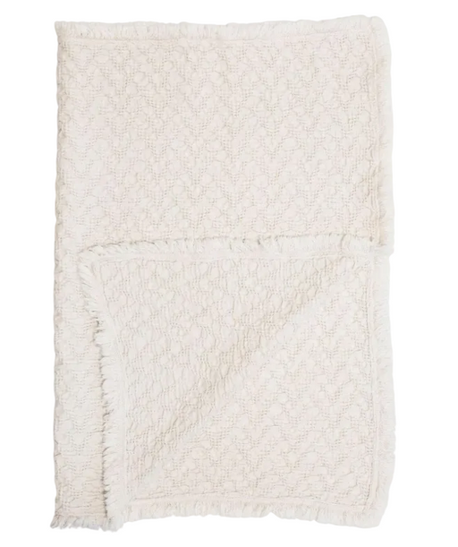 Shop Crane Baby Oatmeal Boho Knit Blanket, 30" x 40" at GoodBuy Gear