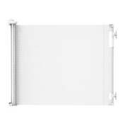 Shop Perma Child Safety Indoor/Outdoor Retractable Baby Gate, 33"x71", White at GoodBuy Gear