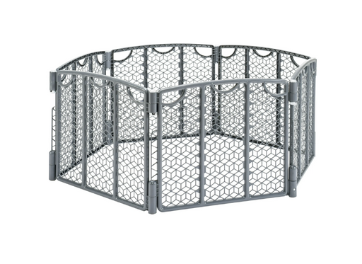 Shop Evenflo Versatile Play Space Adjustable Play Area, 8 Panel, Cool Gray at GoodBuy Gear