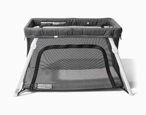 Shop Guava Family Lotus Travel Crib and Play Yard, Grey at GoodBuy Gear