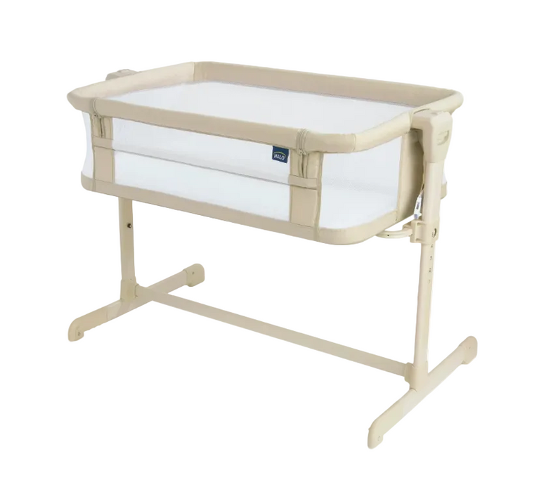 Shop Halo 2-in-1 BassiNest Bedside Sleeper, Oat at GoodBuy Gear