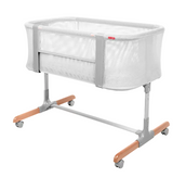 Shop Skip Hop Cozy-Up 2-in-1 Bedside Sleeper and Bassinet, Grey at GoodBuy Gear